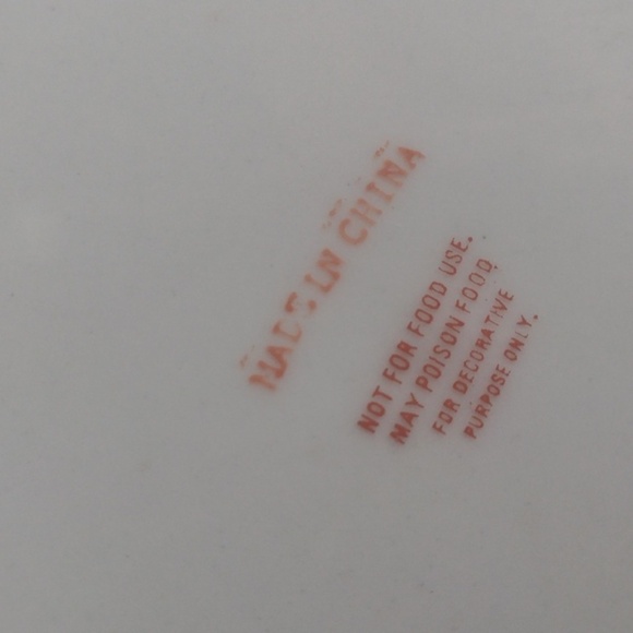 Floral Decorative Hand Painted Plates - Picture 5 of 6